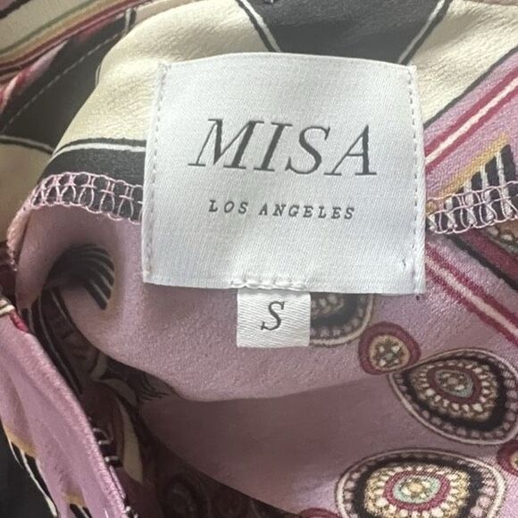 Misa Los Angeles Women's Multicolor Leonardo Patchwork Maxi Skirt Small NWOT - Picture 5 of 7